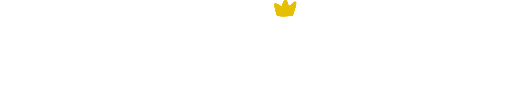Random Knights ORG, in chalk lettering with a small gold crown over the K